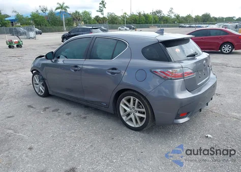 2015 Lexus Ct 200H из США, поврежденный, VIN JTHKD5BHXF2234557